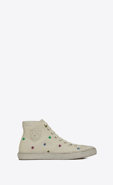 BEDFORD Sneakers in fun star print canvas